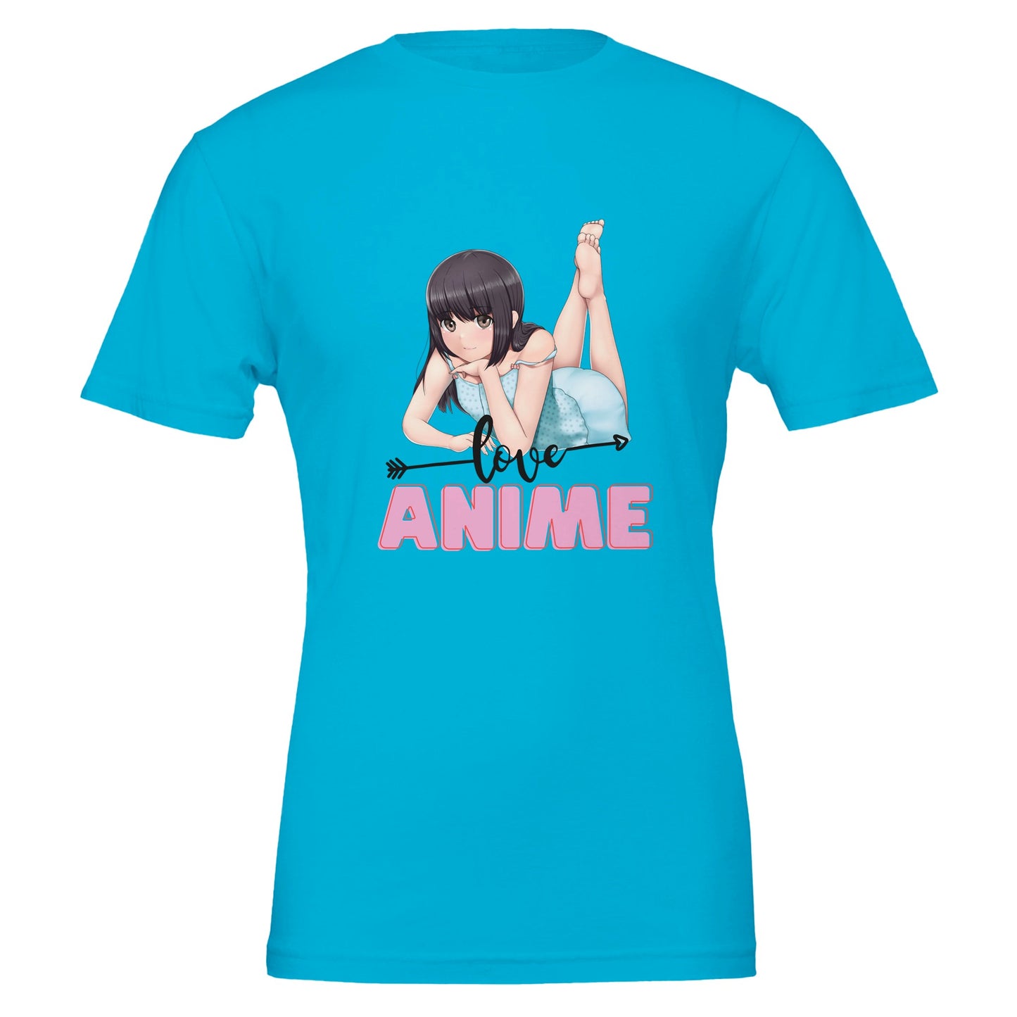 Anime Love Premium Unisex Crewneck T-shirt - FLDrip