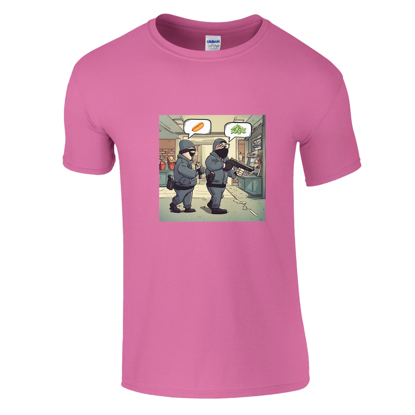 Earnest Robbery Classic Unisex Crewneck T-shirt - FLDrip