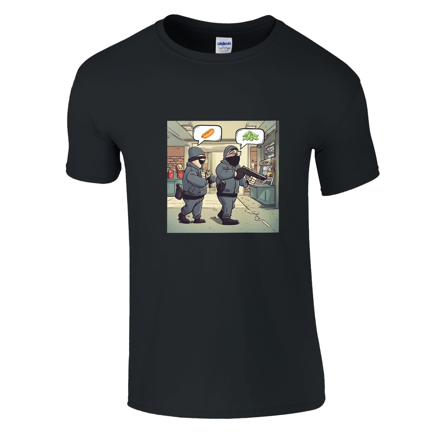 Earnest Robbery Classic Unisex Crewneck T-shirt - FLDrip