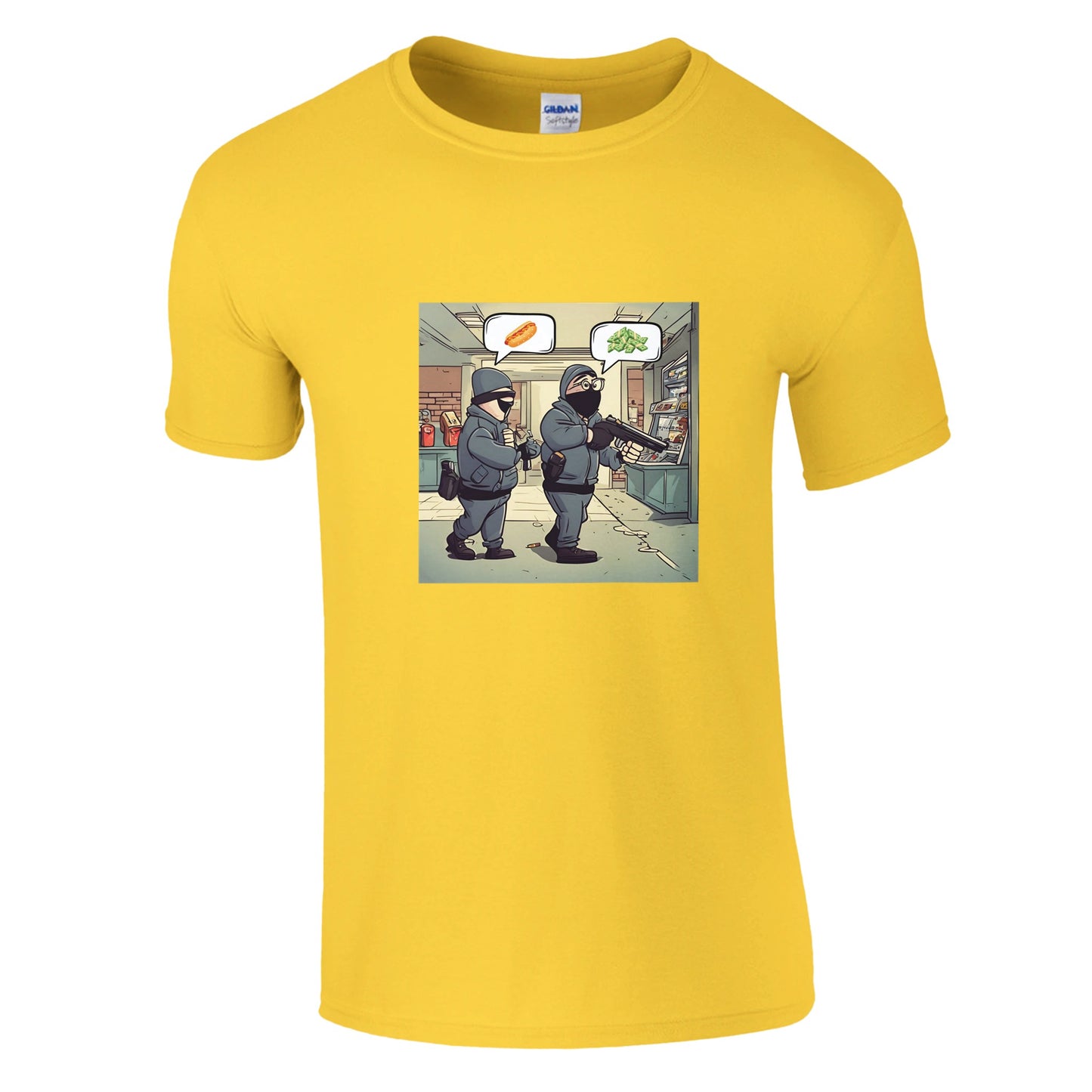 Earnest Robbery Classic Unisex Crewneck T-shirt - FLDrip