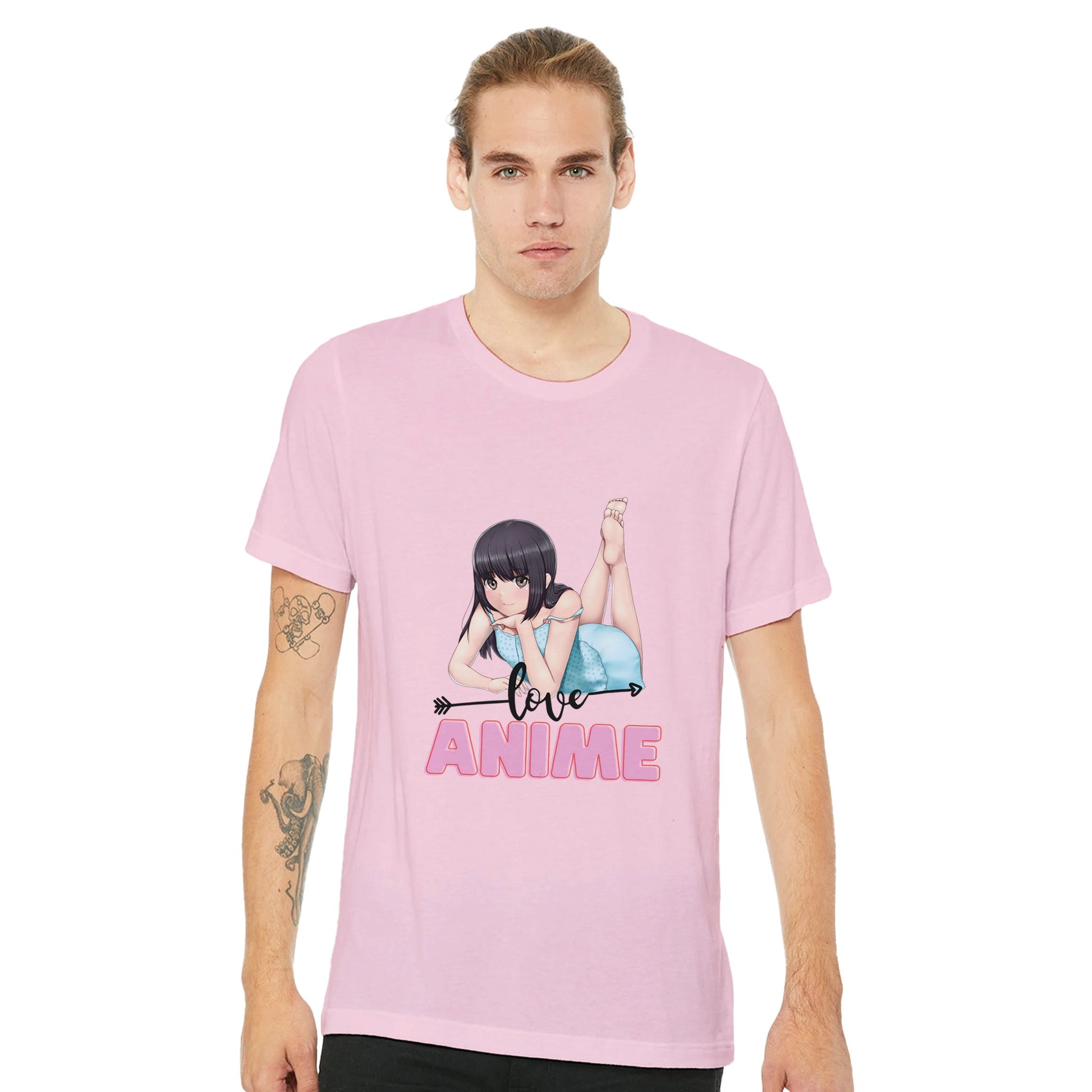 Anime Love Premium Unisex Crewneck T-shirt - FLDrip