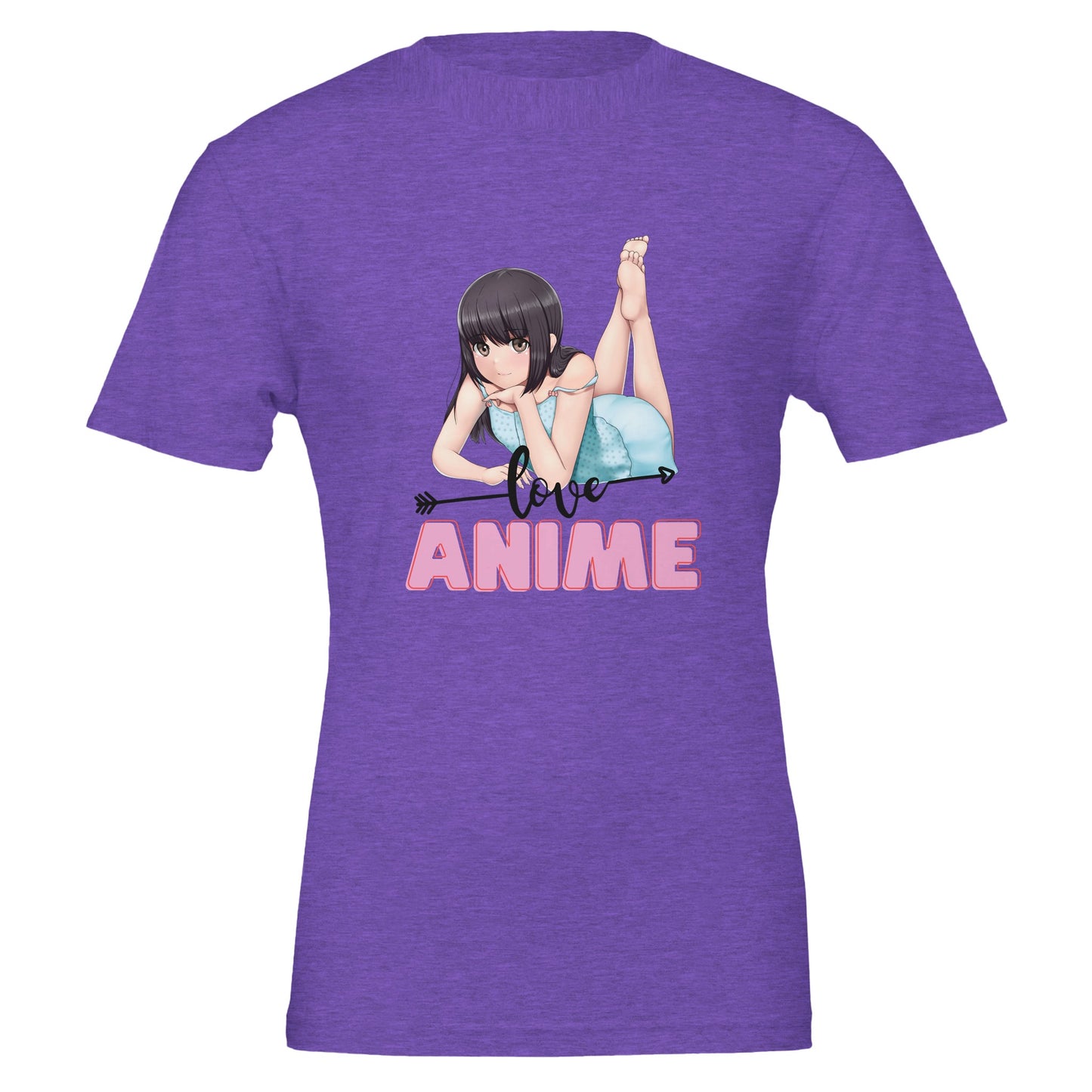 Anime Love Premium Unisex Crewneck T-shirt - FLDrip