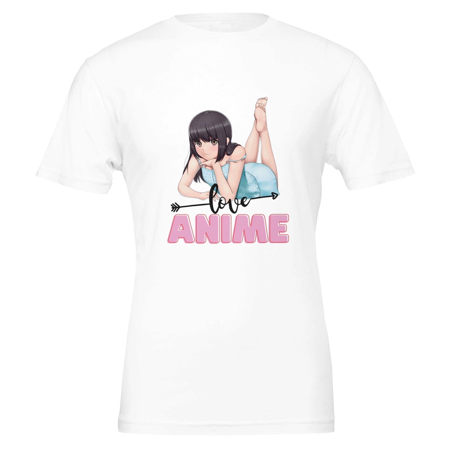 Anime Love Premium Unisex Crewneck T-shirt - FLDrip