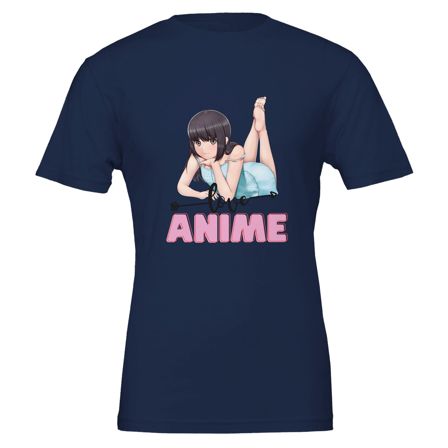 Anime Love Premium Unisex Crewneck T-shirt - FLDrip
