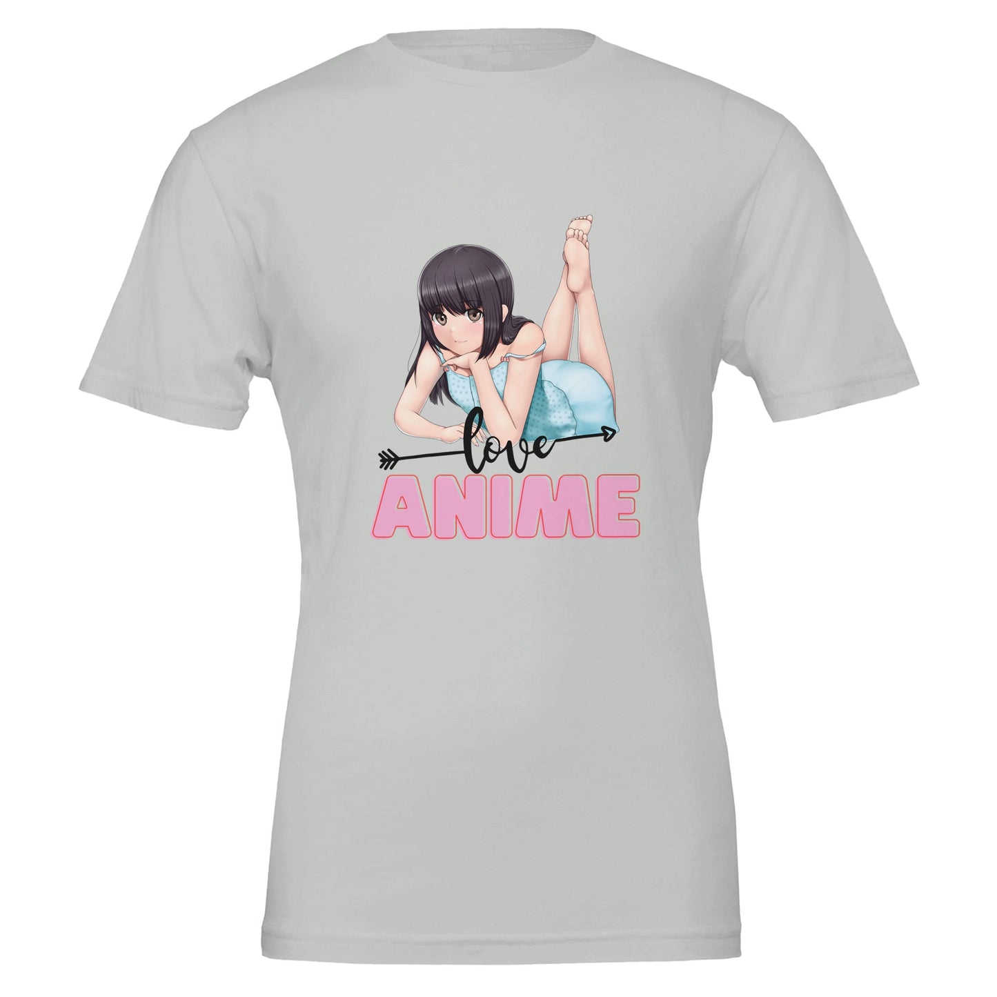 Anime Love Premium Unisex Crewneck T-shirt - FLDrip